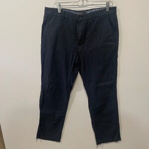 Banana Republic Kentfield Pant Navy‎ Chino Flat Front Mens 33x30 Cotton